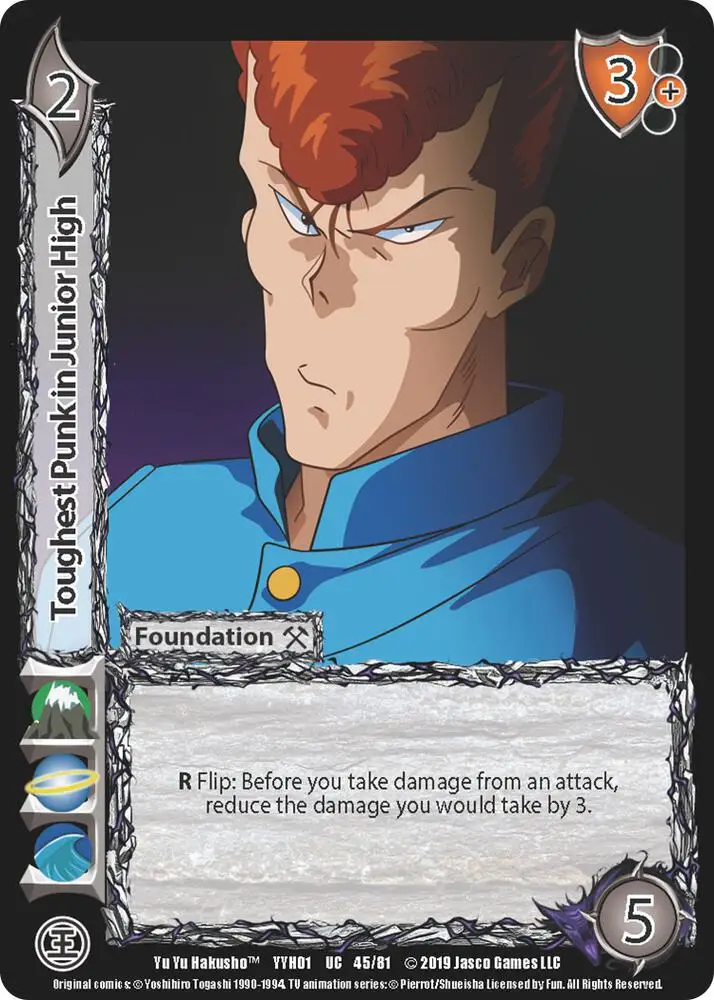 Toughest Punk in Junior High card front