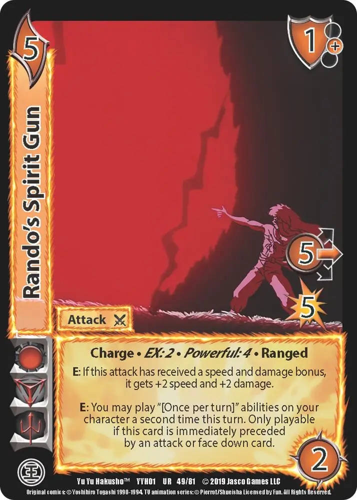 Rando's Spirit Gun card front