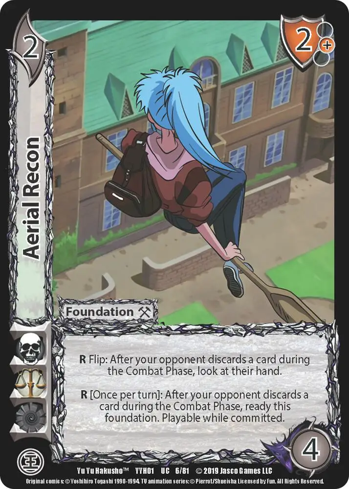 Aerial Recon card front
