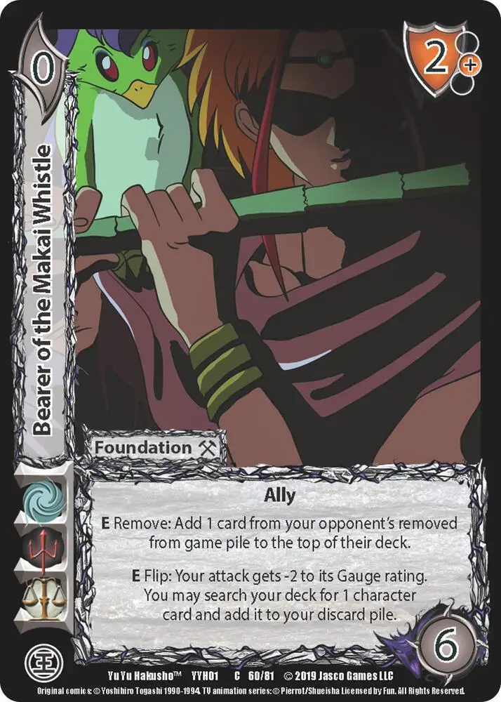 Bearer of the Makai Whistle card front