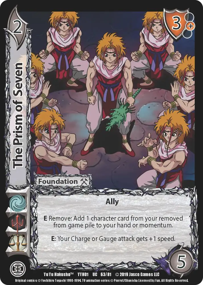 The Prism of Seven card front