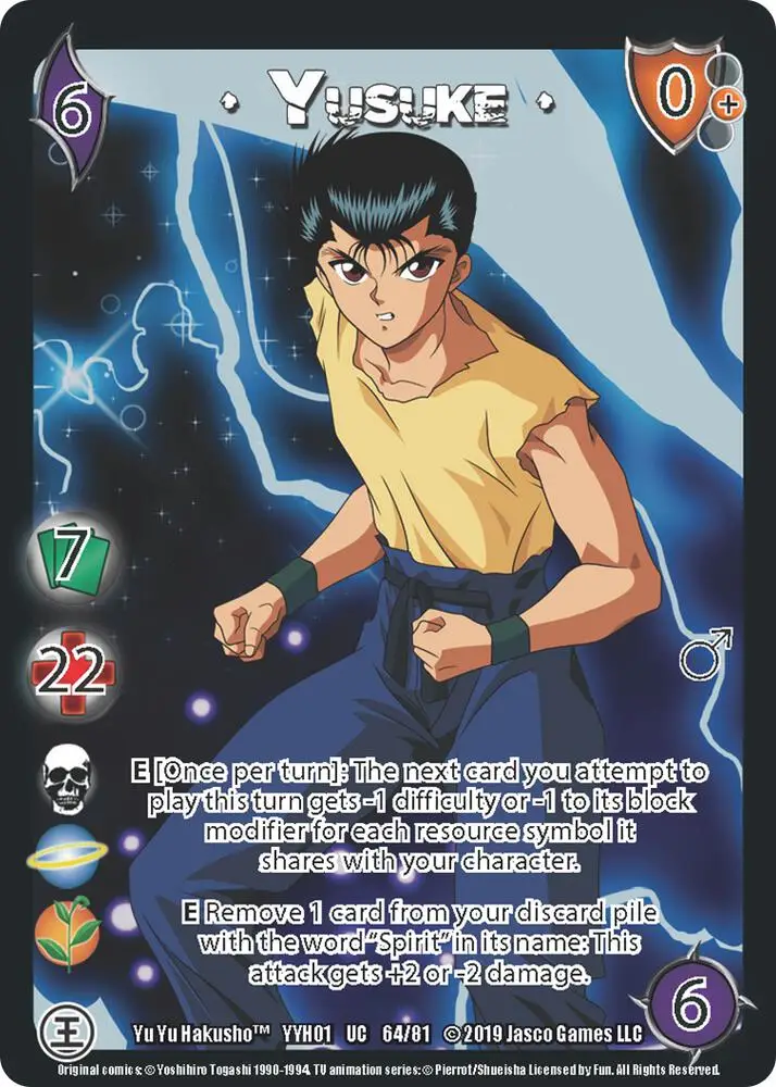 Yusuke card front