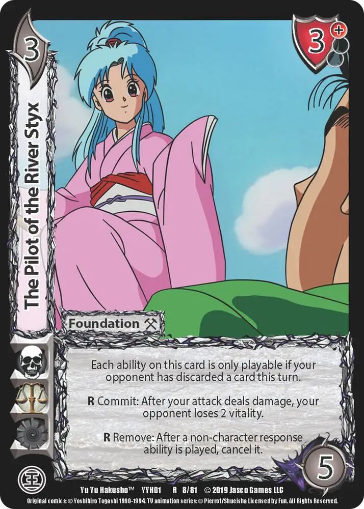 The Pilot of the River Styx card front
