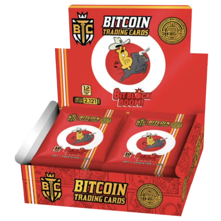 BitBlockBoom! 2024 Bitcoin Trading Cards logo
