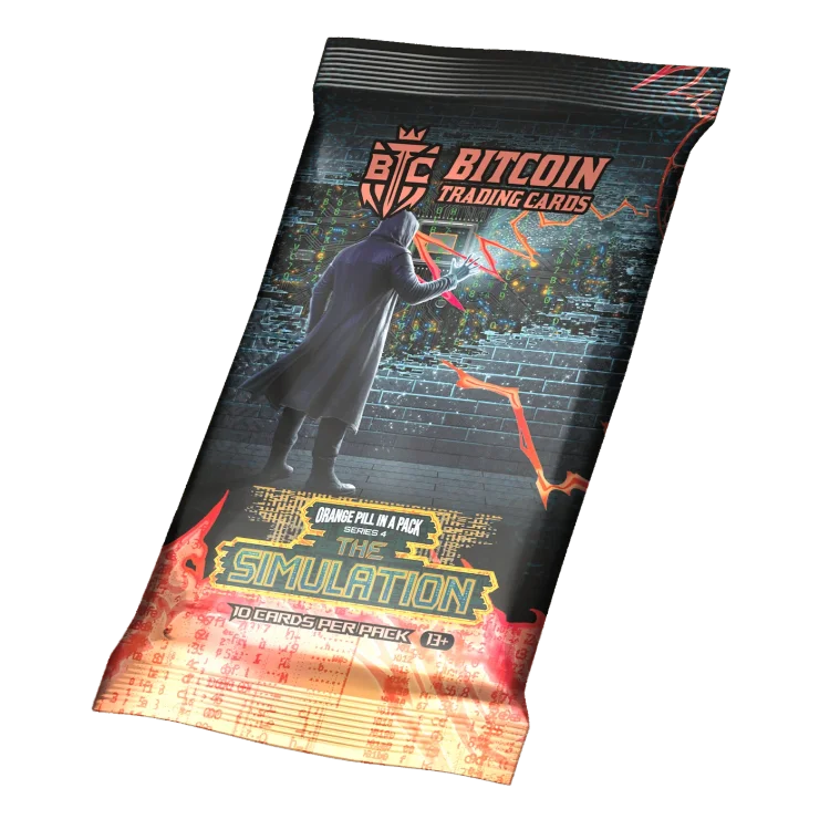 OPP Series 4 - The Simulation Bitcoin Trading Cards logo