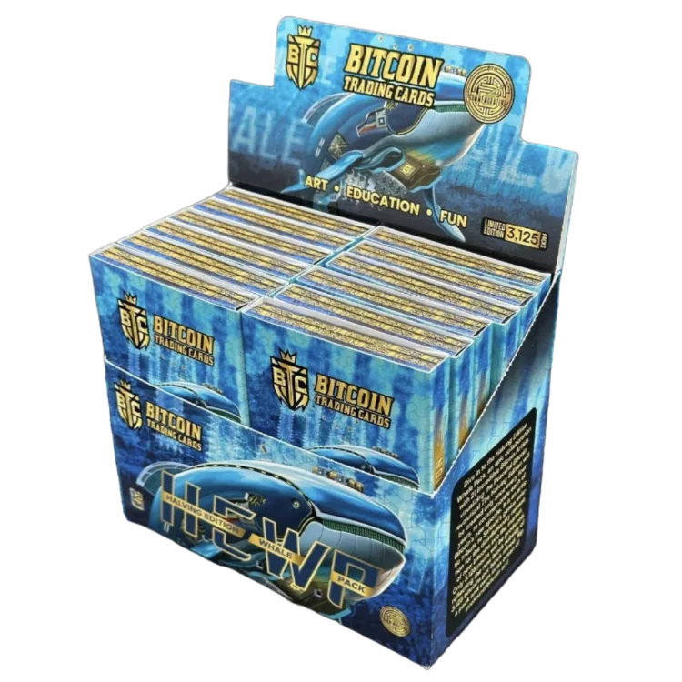 Halving Edition Whale Pack 2024 Bitcoin Trading Cards logo