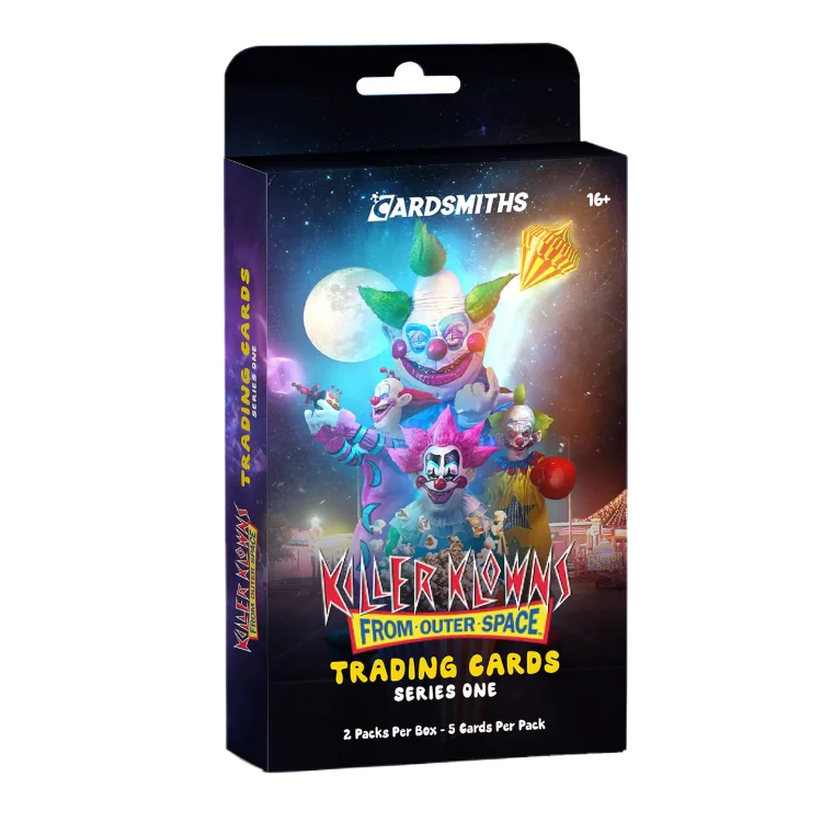 Killer Klowns from Outer Space Series 1  Cardsmiths Killer Klowns Trading Cards logo