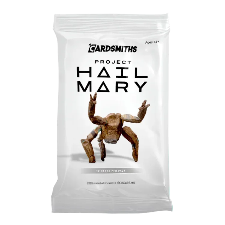Project Hail Mary Trading Card Mini Set Cardsmiths Project Hail Mary logo
