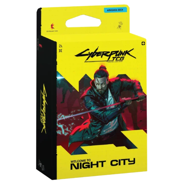 Arasaka Demo Deck Cyberpunk TCG logo