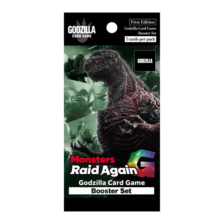 G: Monsters Raid Again (Booster Set 2) Godzilla Card Game logo