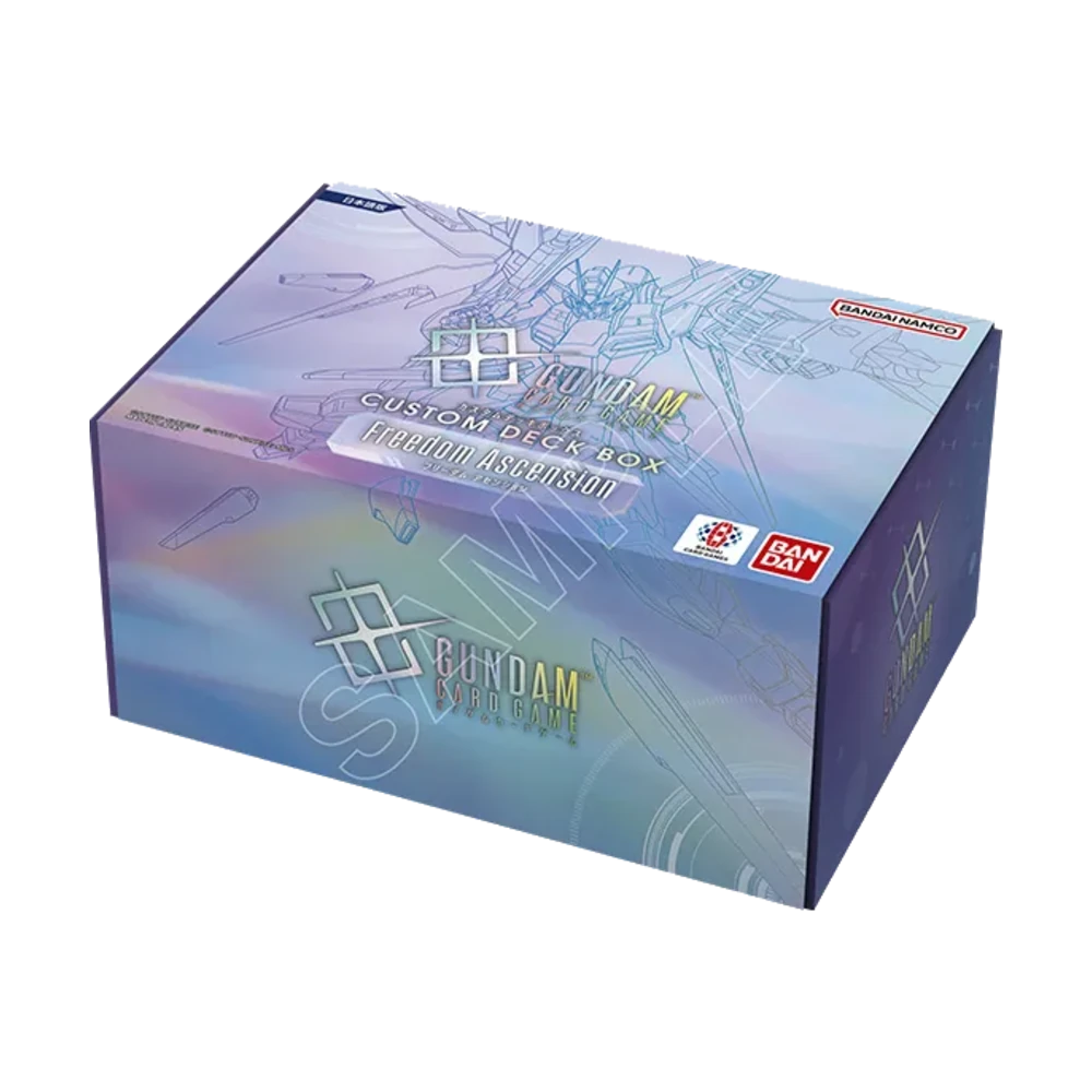 Deck Build Box Freedom Ascension Gundam Card Game logo