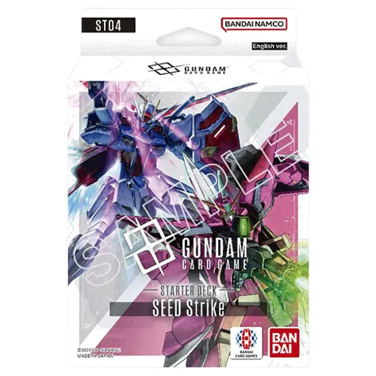 Starter Deck 04: SEED Strike Gundam Card Game logo