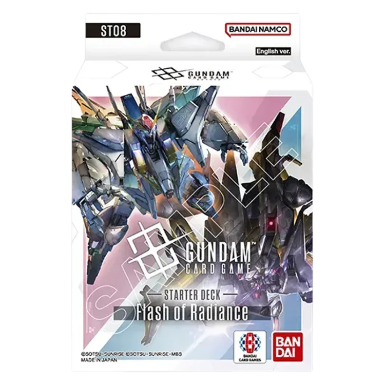 Starter Deck 08: Flash of Radiance Gundam Card Game logo