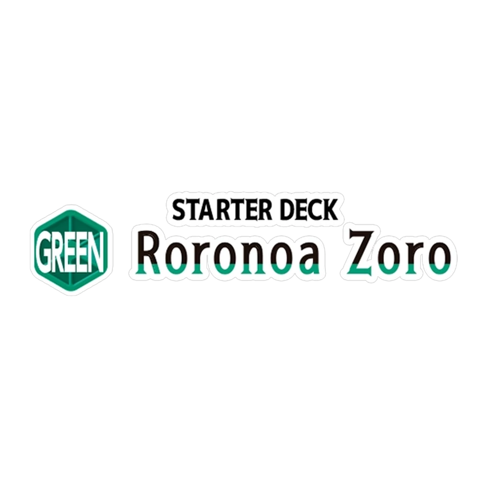 Starter Deck 32: GREEN Roronoa Zoro One Piece Card Game logo