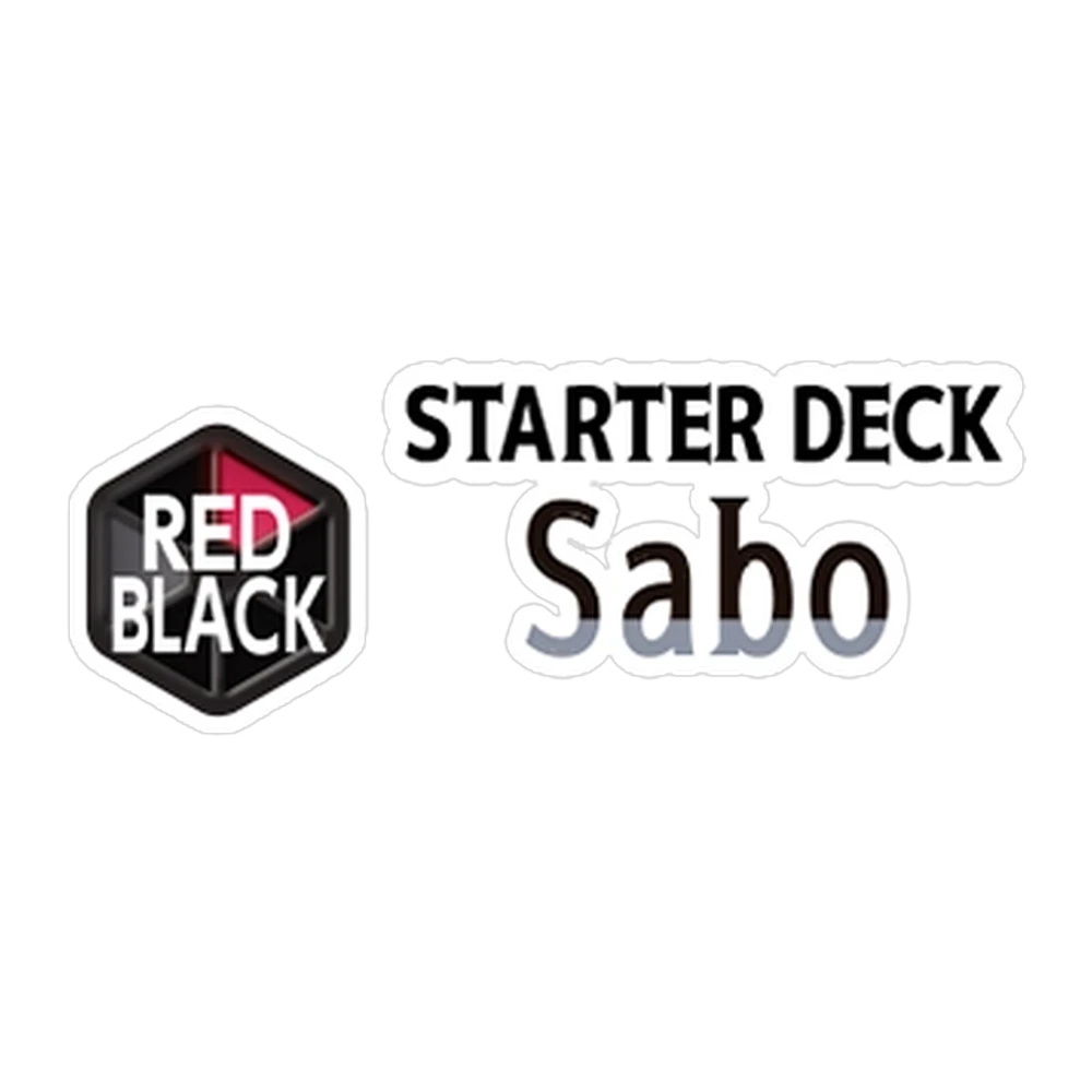 Starter Deck 35: RED/BLACK Sabo One Piece Card Game logo