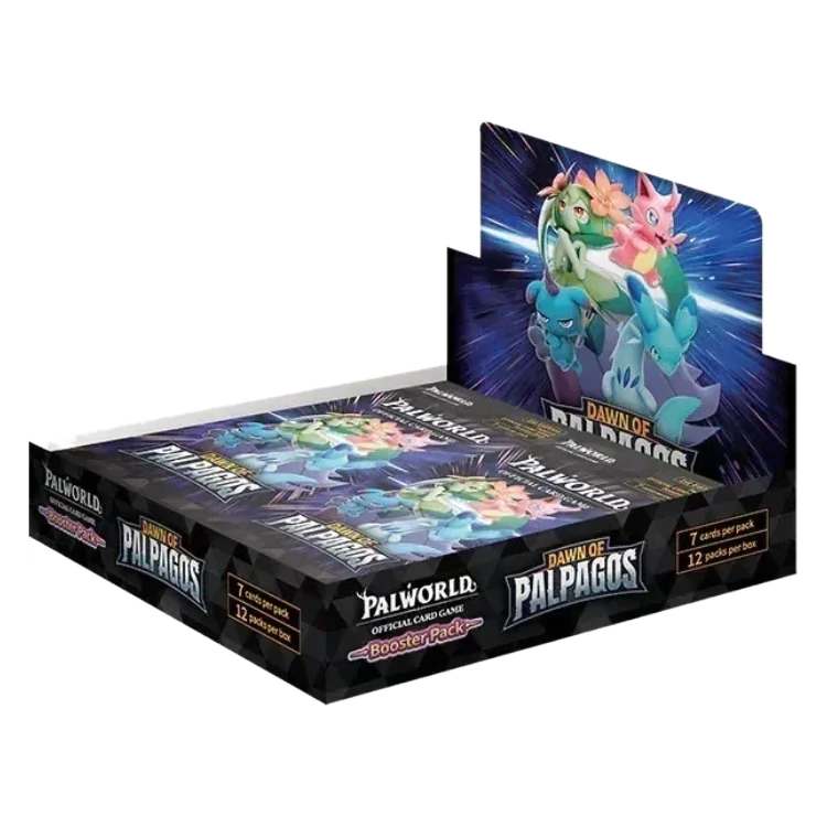 Dawn of Palpagos Palworld Official Card Game logo