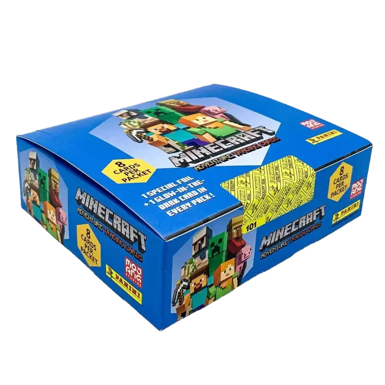 Panini Minecraft Adventure Trading Cards Panini Minecraft logo