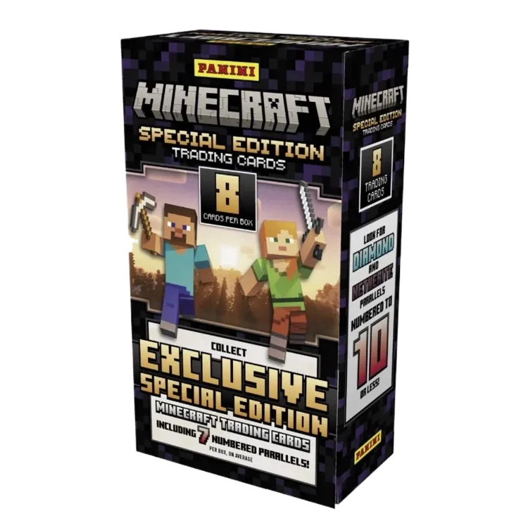 Panini Minecraft 2025 Special Edition Panini Minecraft logo