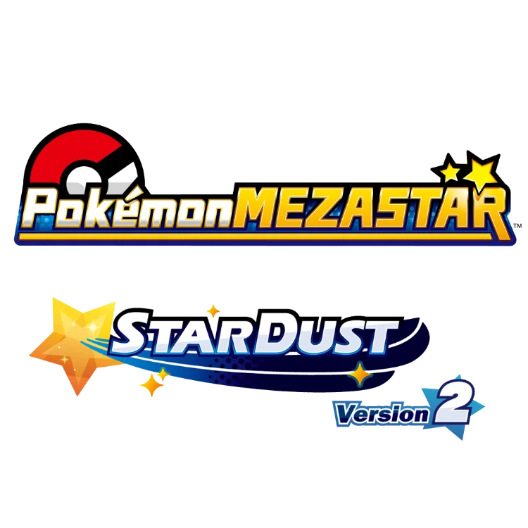 Stardust Version 2 Pokémon Mezastar logo