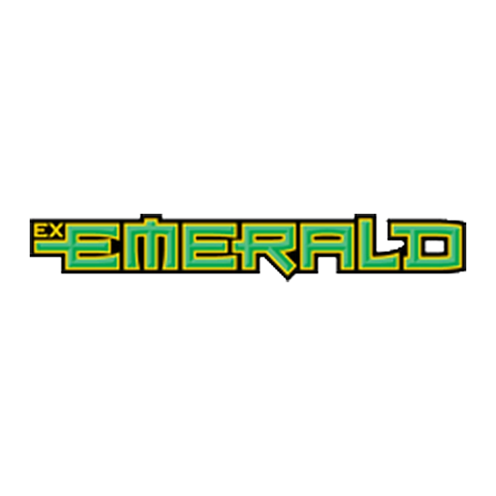 EX Emerald Pokémon TCG logo