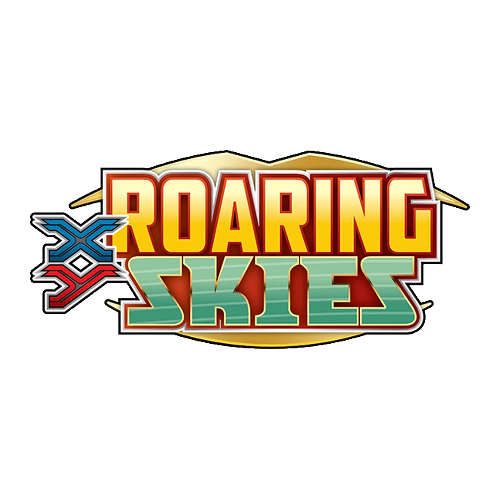 Roaring Skies Pokémon TCG logo