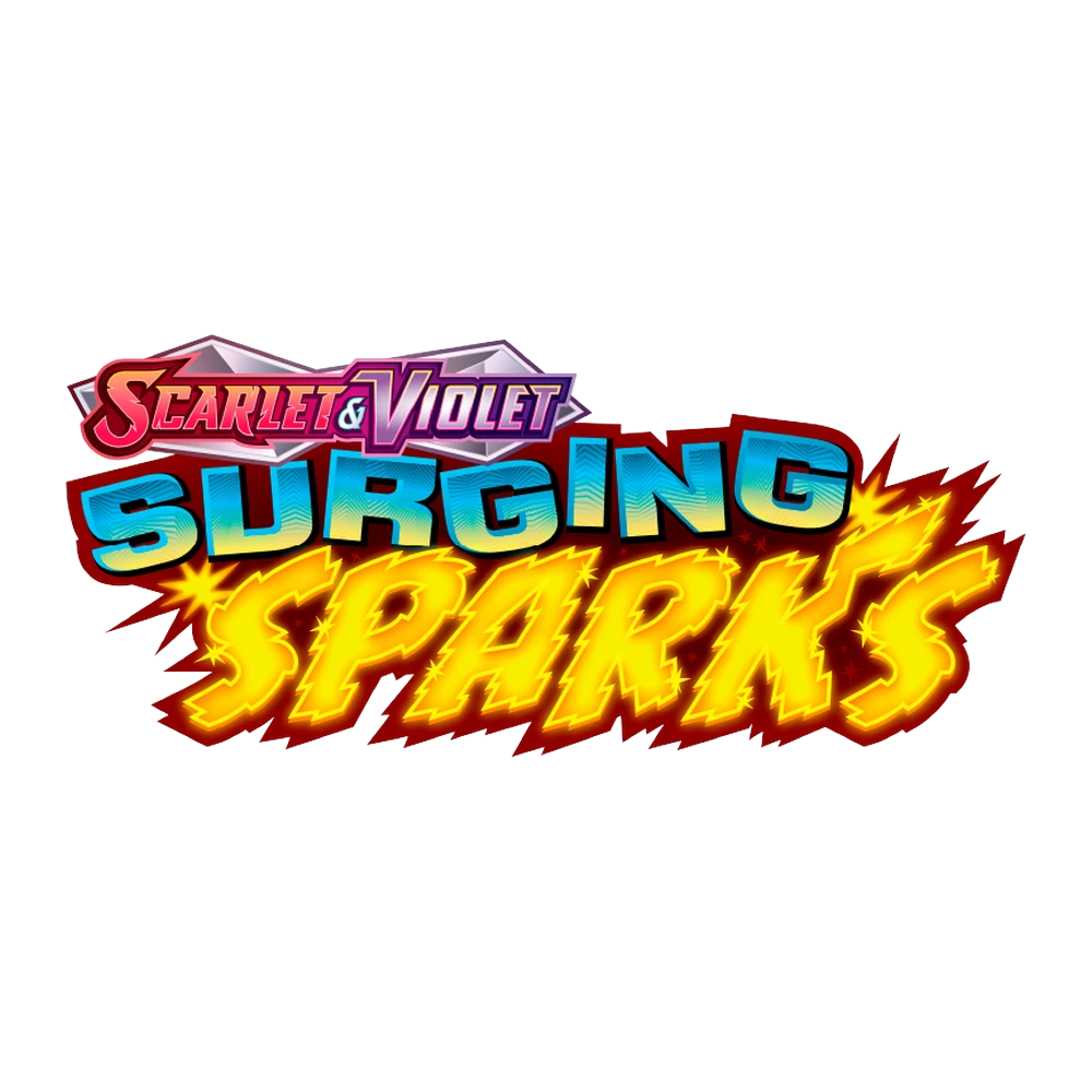 Surging Sparks Pokémon TCG logo