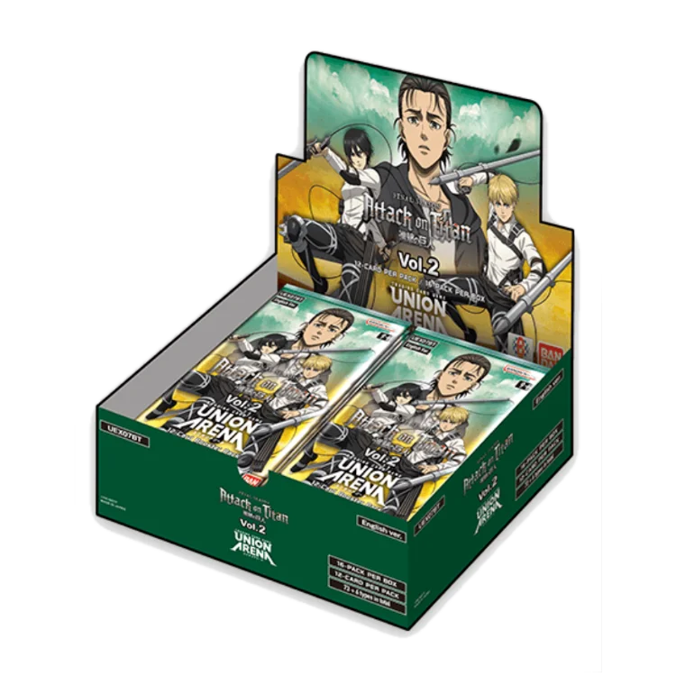 Attack on Titan Vol. 2 Union Arena logo