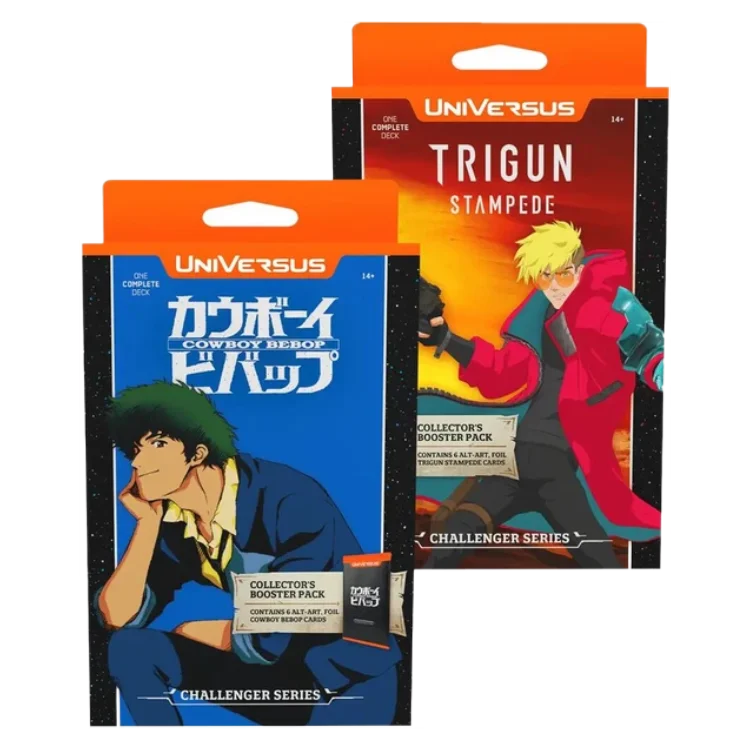 Cowboy Bebop & Trigun Stampede UniVersus logo