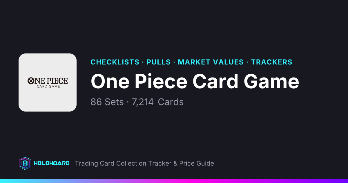 One Piece Card Game Card Sets & Variants | HoloHoard