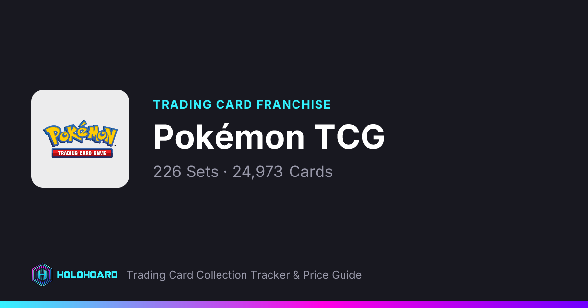 Pokémon TCG Card Sets & Variants | HoloHoard